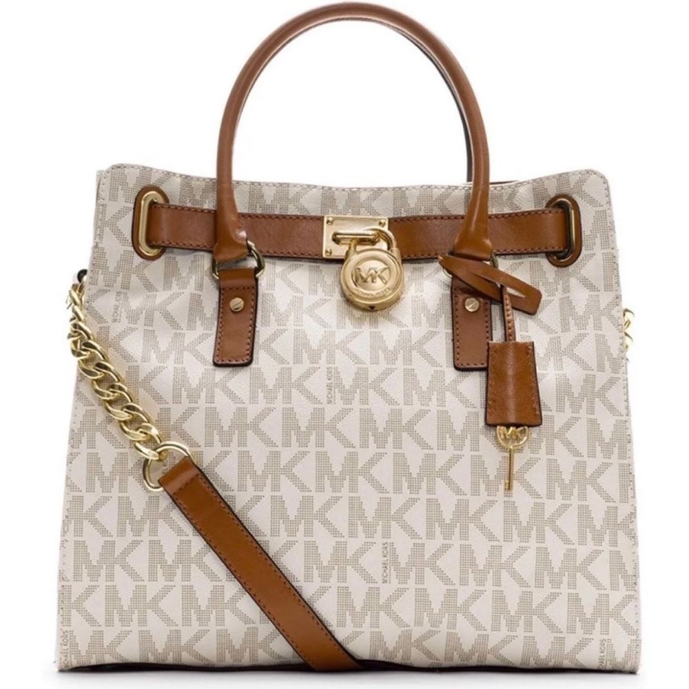 Signature Vanilla Michael Kors Hamilton